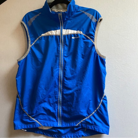 Sugoi cycling running reflective vest Sz L - Picture 1 of 10